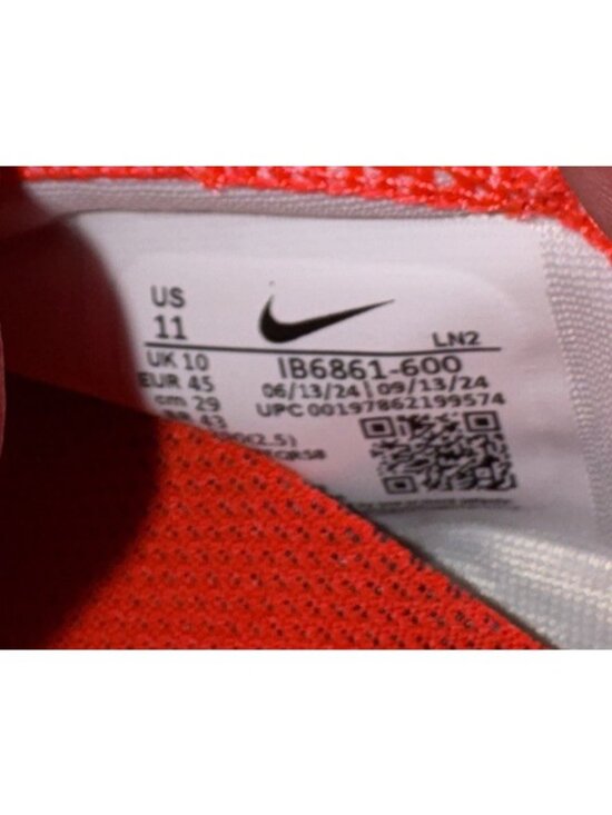 Nike Vapor Edge Pro 360 2 NFL Combine PE Mens Football Cleats Size 11 Crimson main image 9